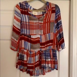 Maeve tunic blouse for Anthropologie